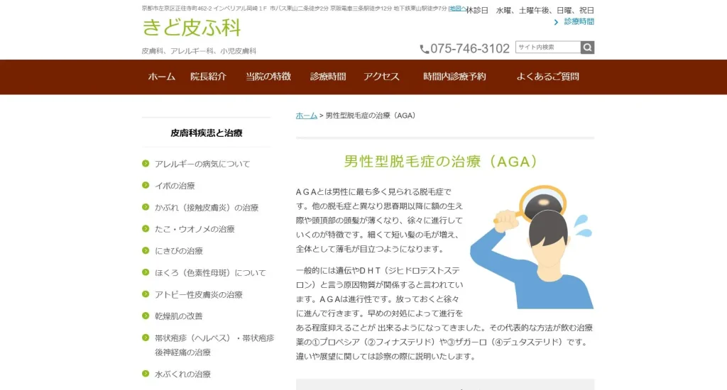 きど皮ふ科
